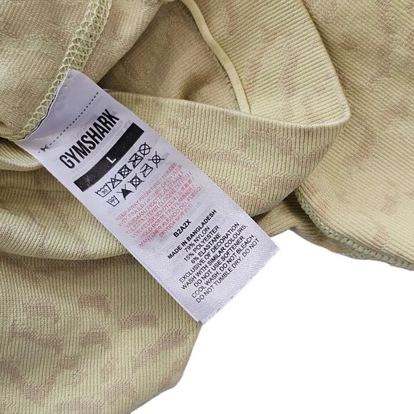 Gymshark Womens Adapt Animal Seamless Cycling Shorts  Size Large Scrunch Butt - Picture 7 of 8